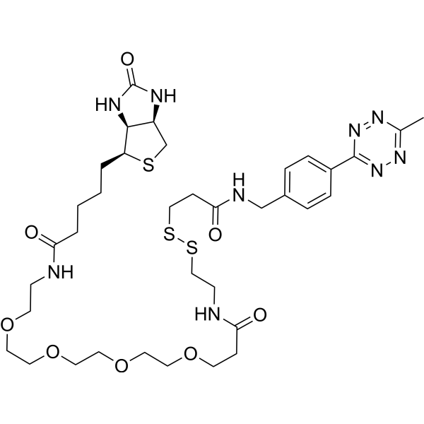 Methyltetrazine-SS-PEG4-Biotin
